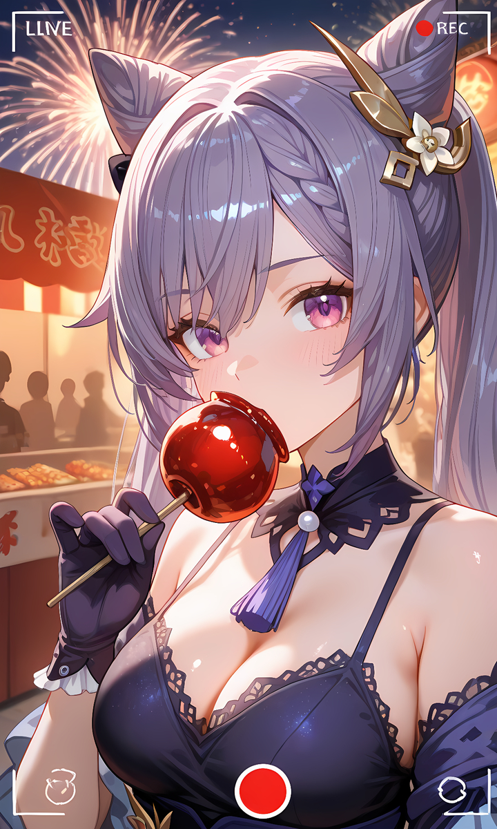 刻晴 Keqing-pixiv插画-作品交流服务