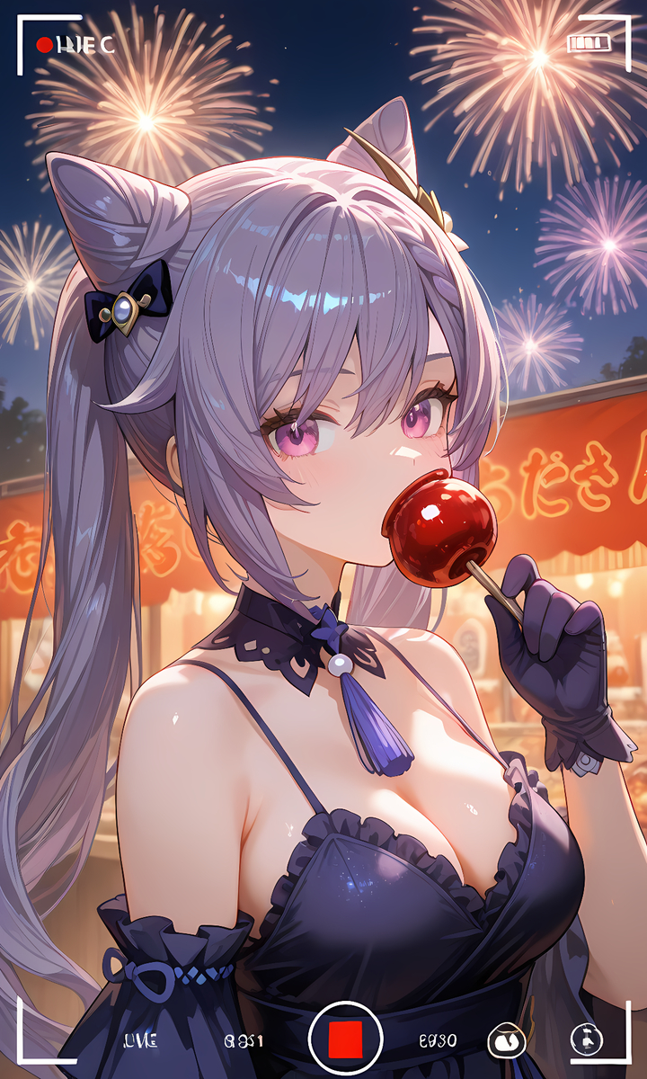 刻晴 Keqing-pixiv插画-作品交流服务