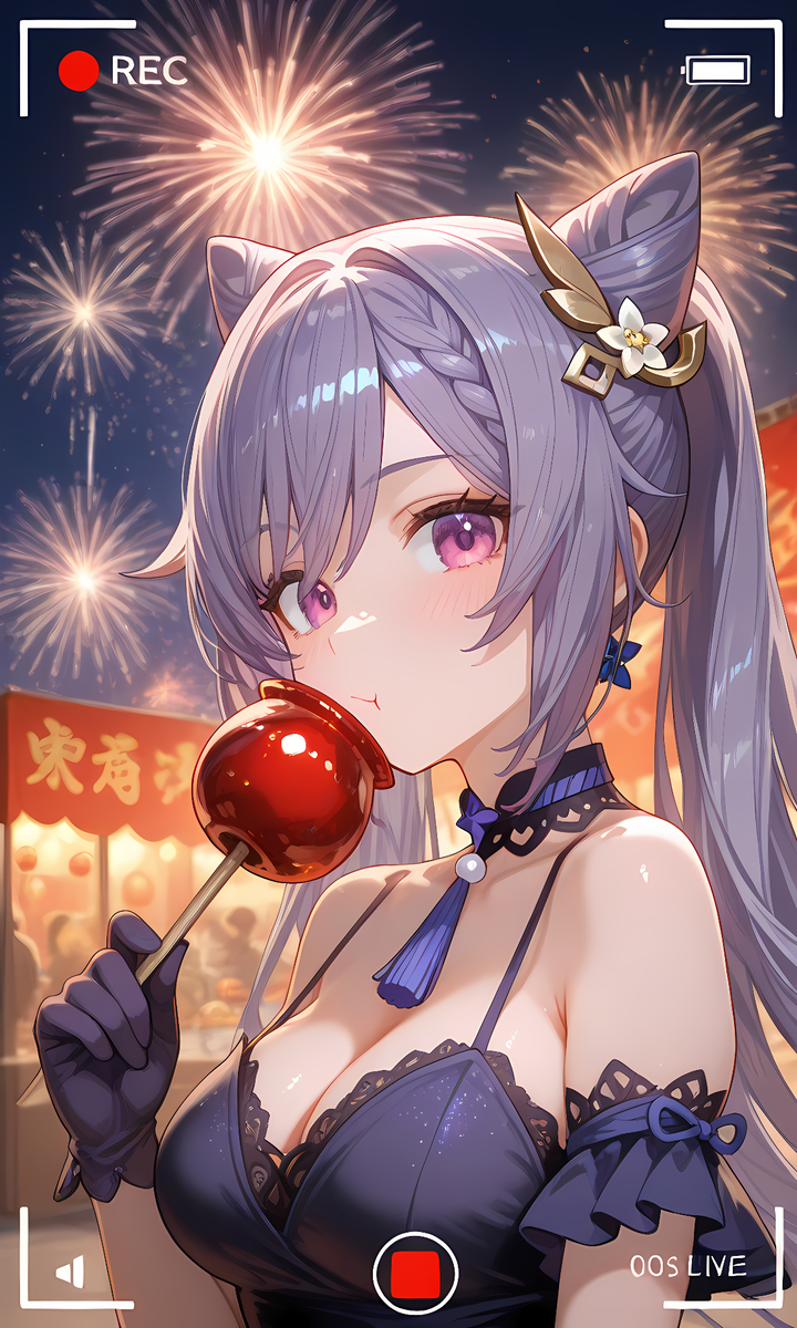 刻晴 Keqing-pixiv插画-作品交流服务