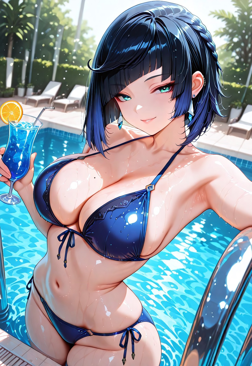 夜蘭 Yelan 3-pixiv插画-作品交流服务