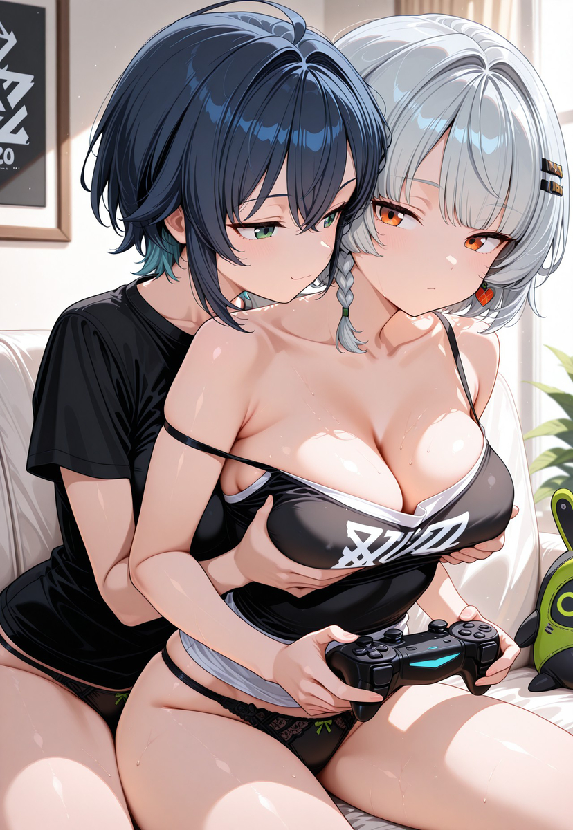 リンとアンビー・デマラ Belle and Anby (ZZZ)-pixiv插画-作品交流服务