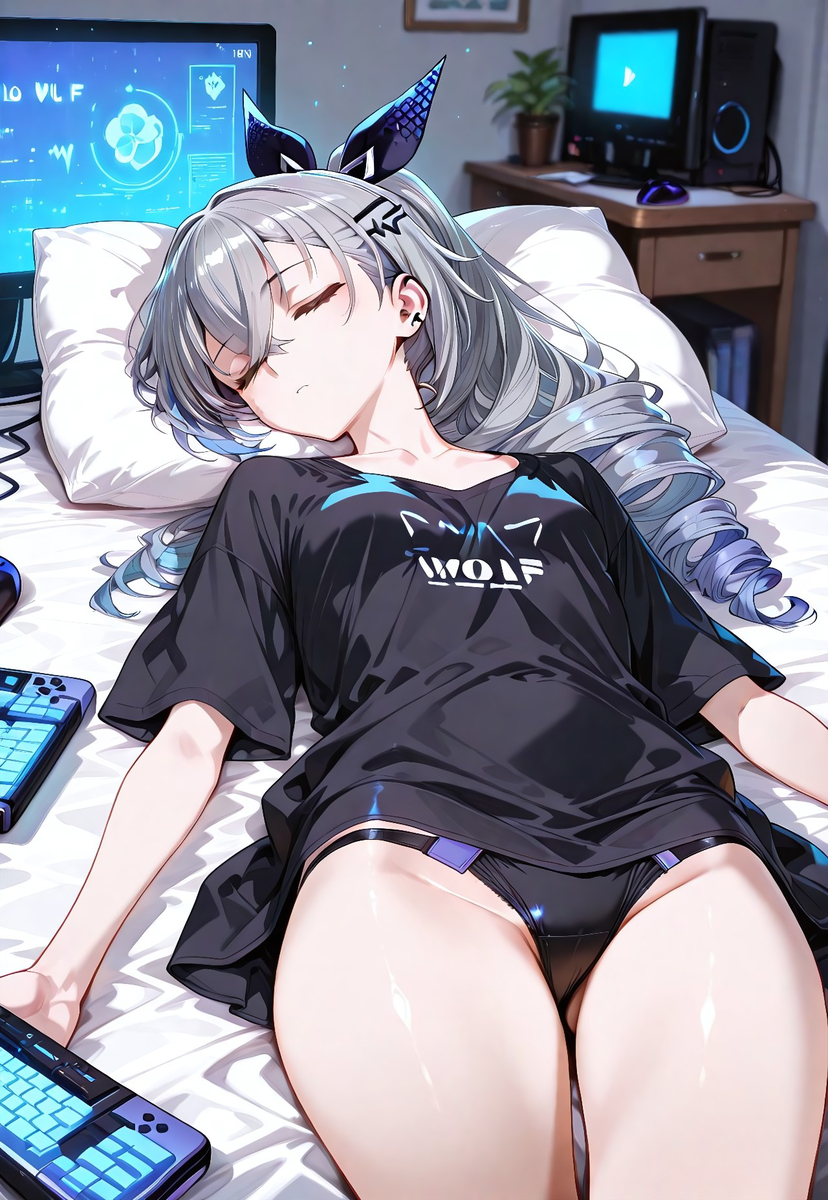 銀狼 Silver Wolf 3-pixiv插画-作品交流服务