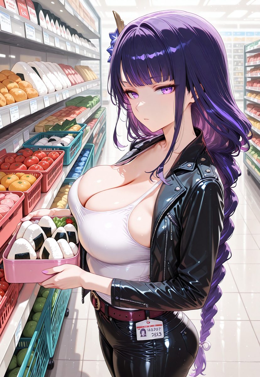 雷電将軍 Raiden Shogun 11-pixiv插画-作品交流服务