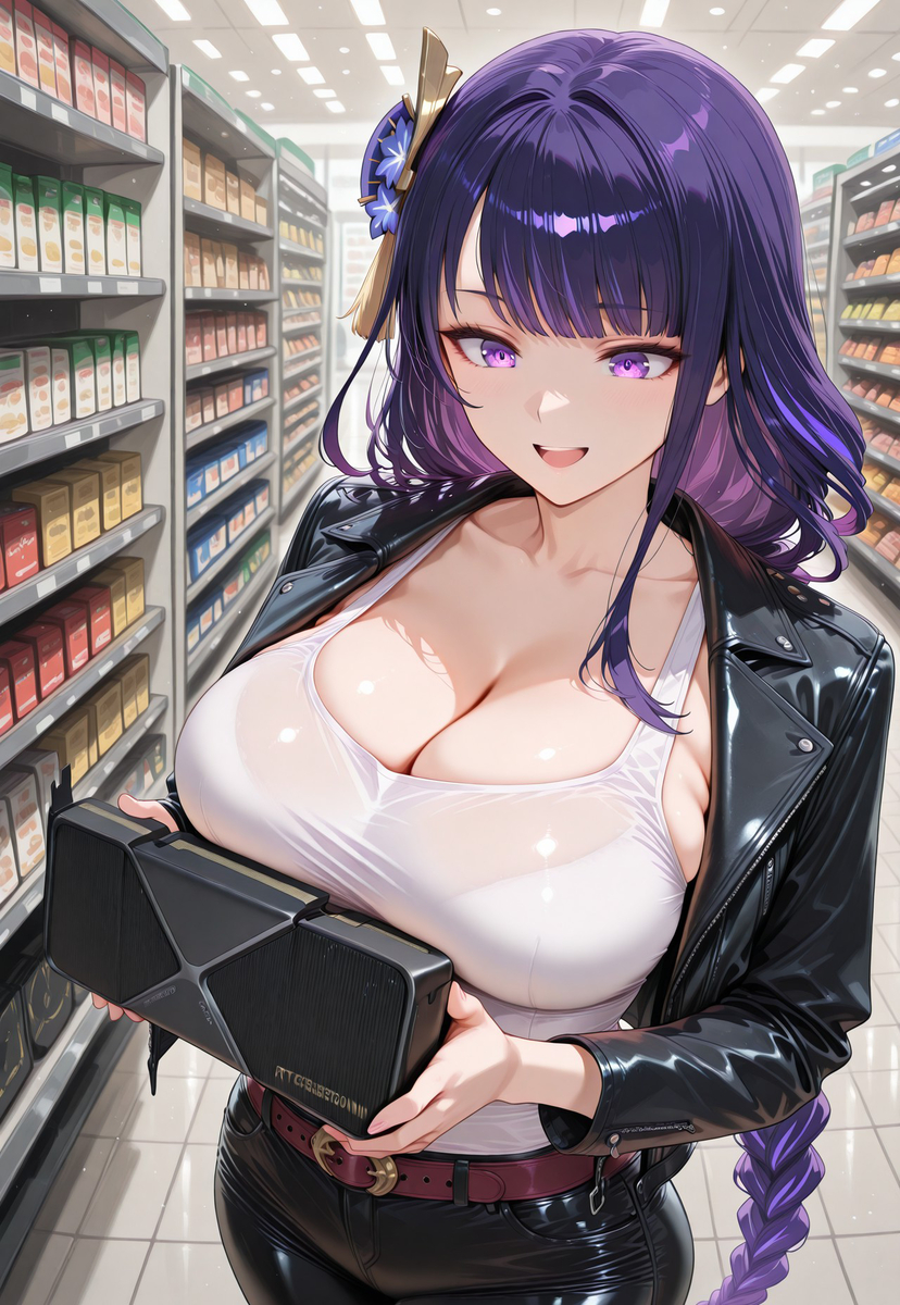 雷電将軍 Raiden Shogun 11-pixiv插画-作品交流服务