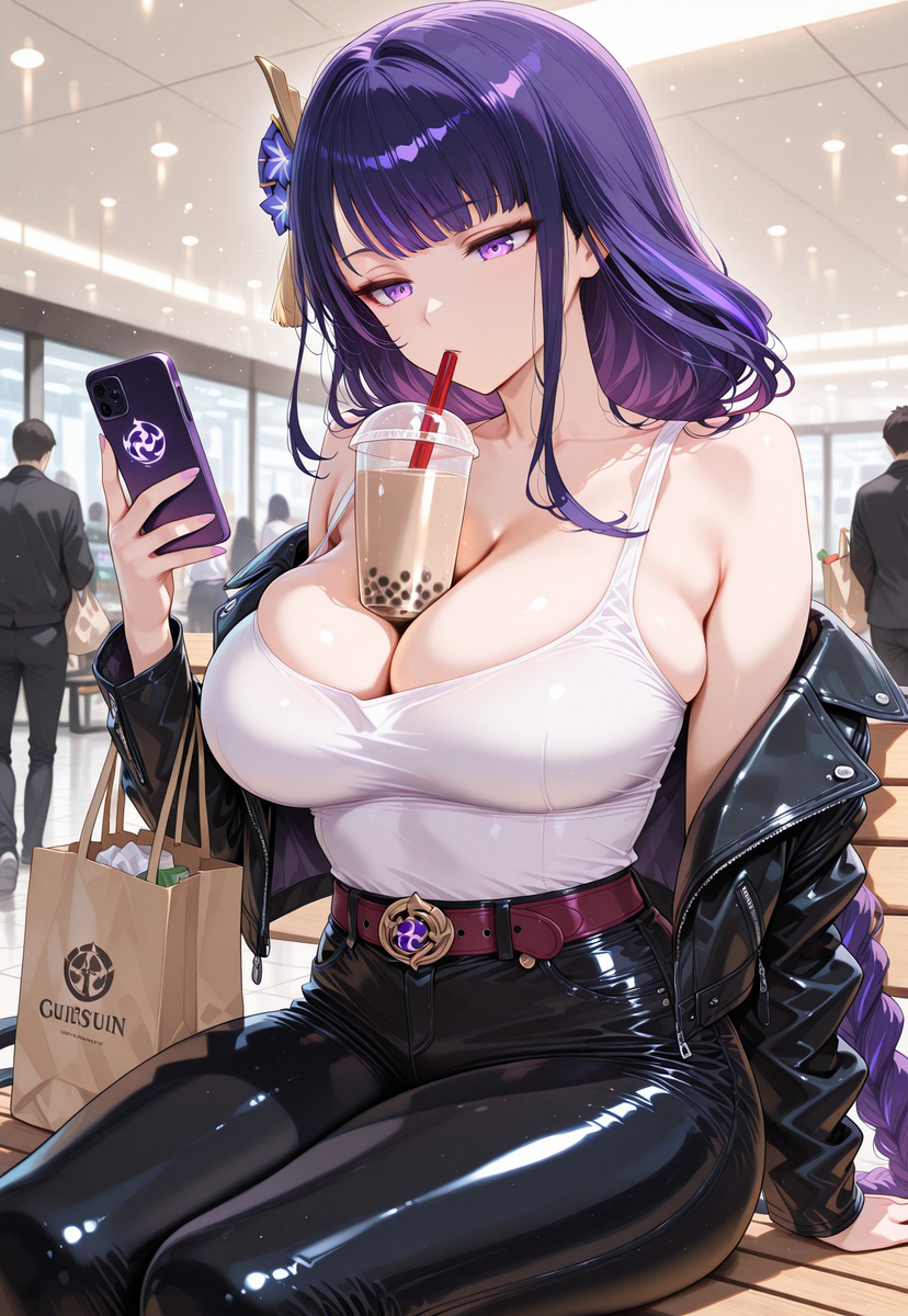 图片[5]-雷電将軍 Raiden Shogun 11-pixiv插画-作品交流服务