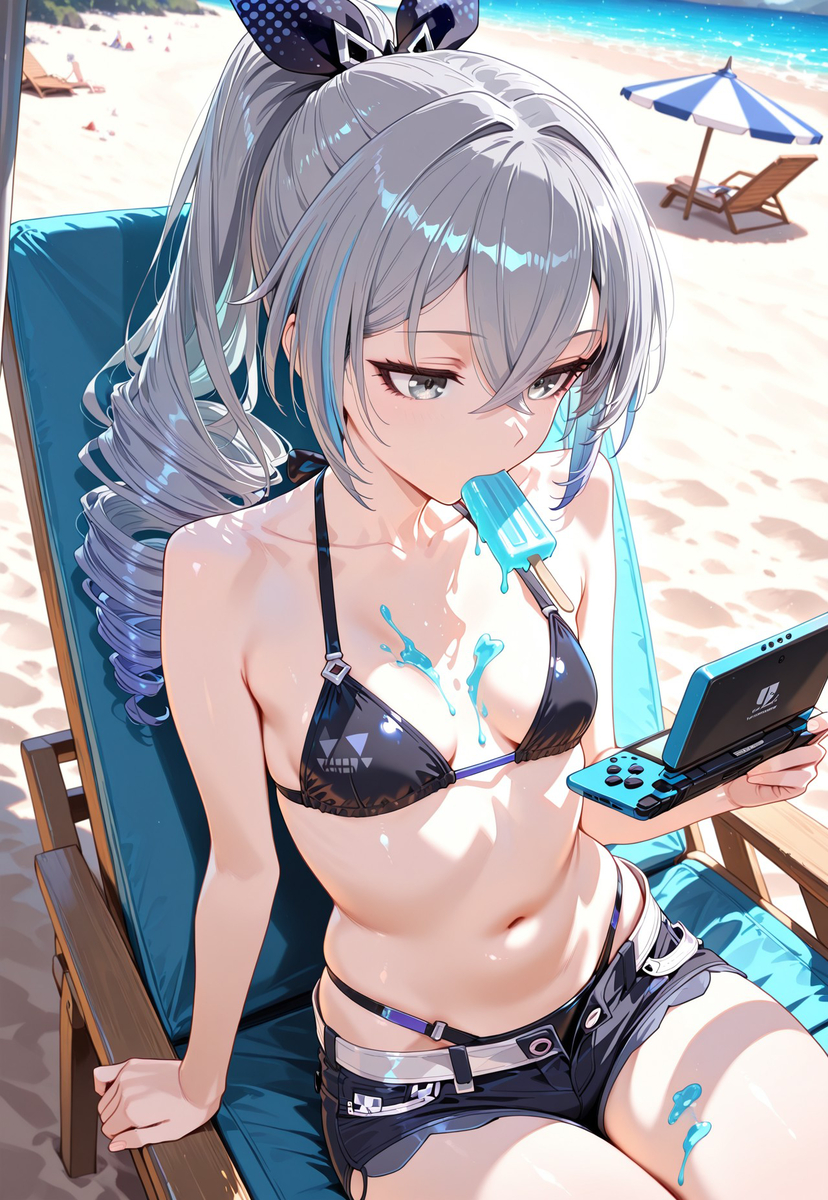 銀狼 Silver Wolf 4-pixiv插画-作品交流服务