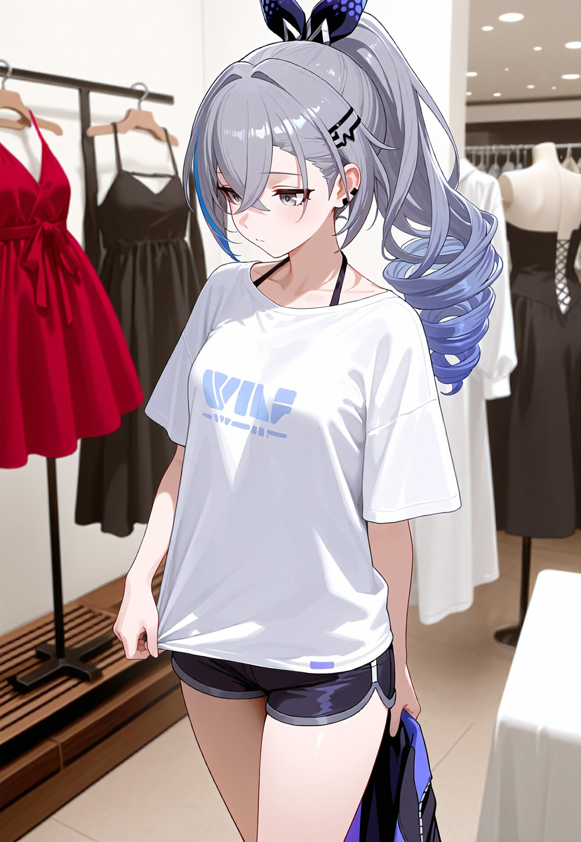 銀狼 Silver Wolf 5-pixiv插画-作品交流服务