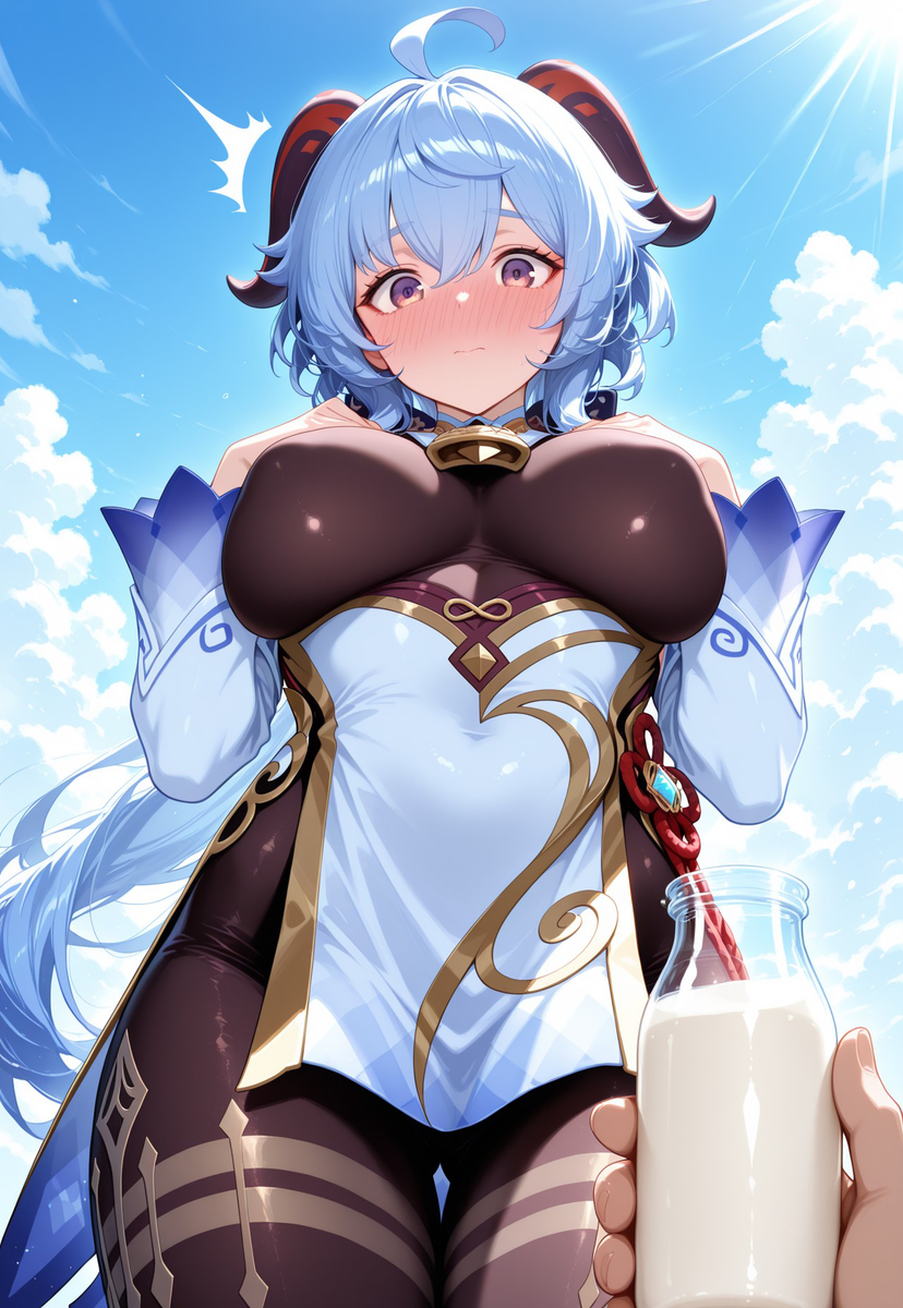 甘雨 Ganyu-pixiv插画-作品交流服务