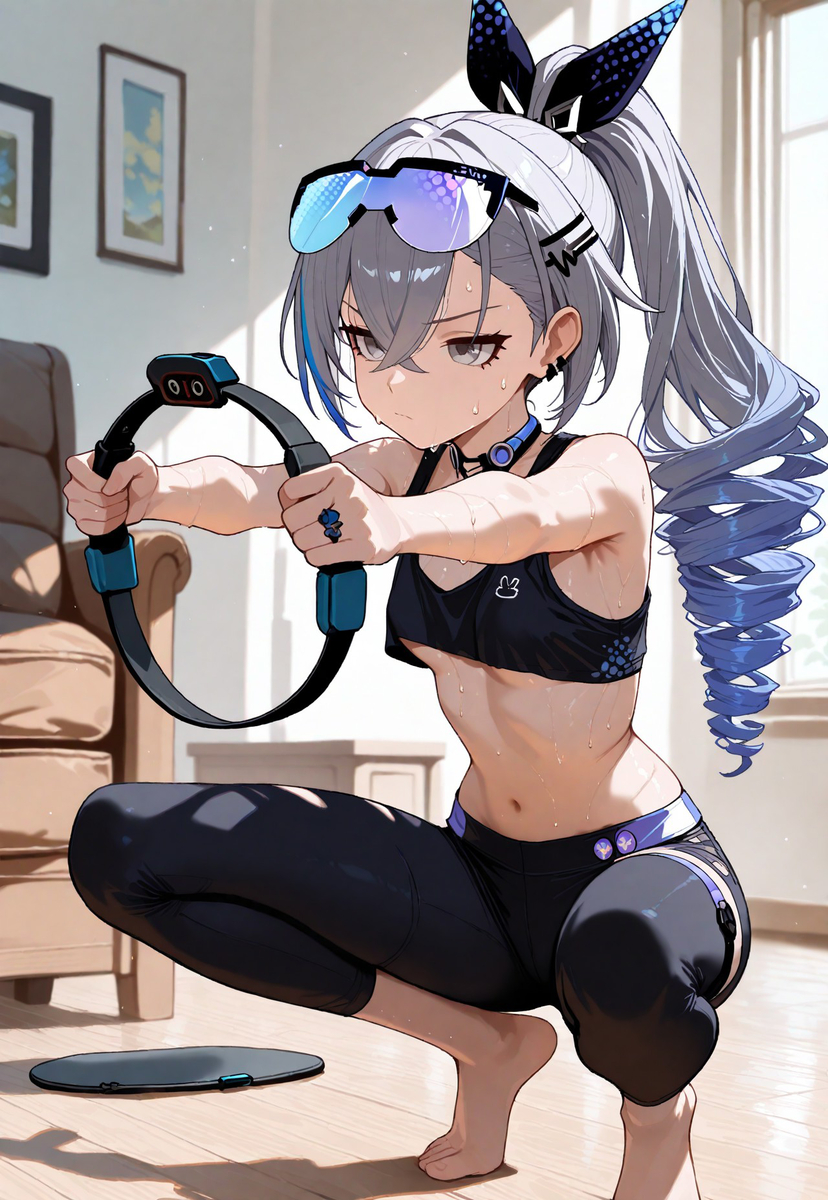 銀狼 Silver Wolf 6-pixiv插画-作品交流服务