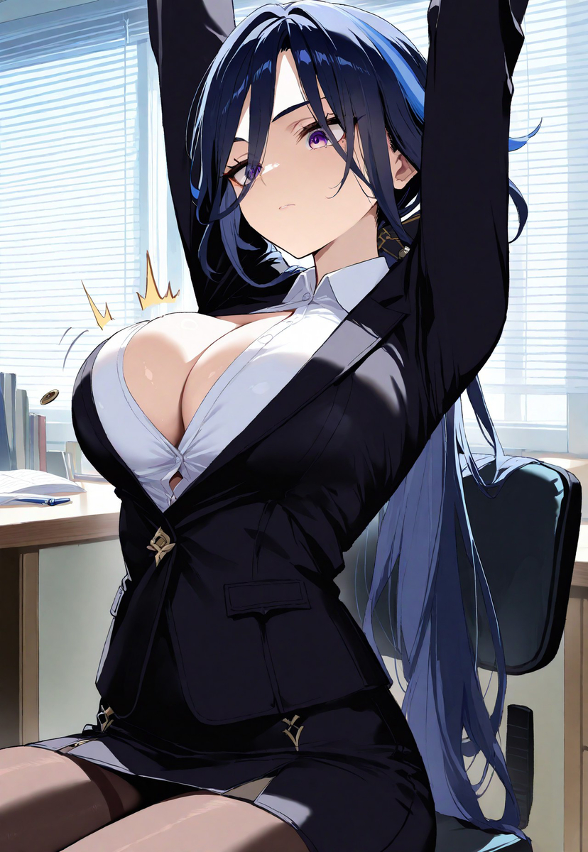 クロリンデ Clorinde-pixiv插画-作品交流服务