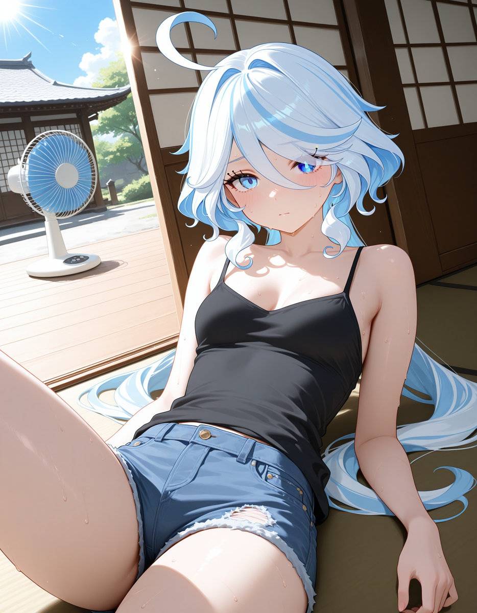 フリーナ Furina 12-pixiv插画-作品交流服务