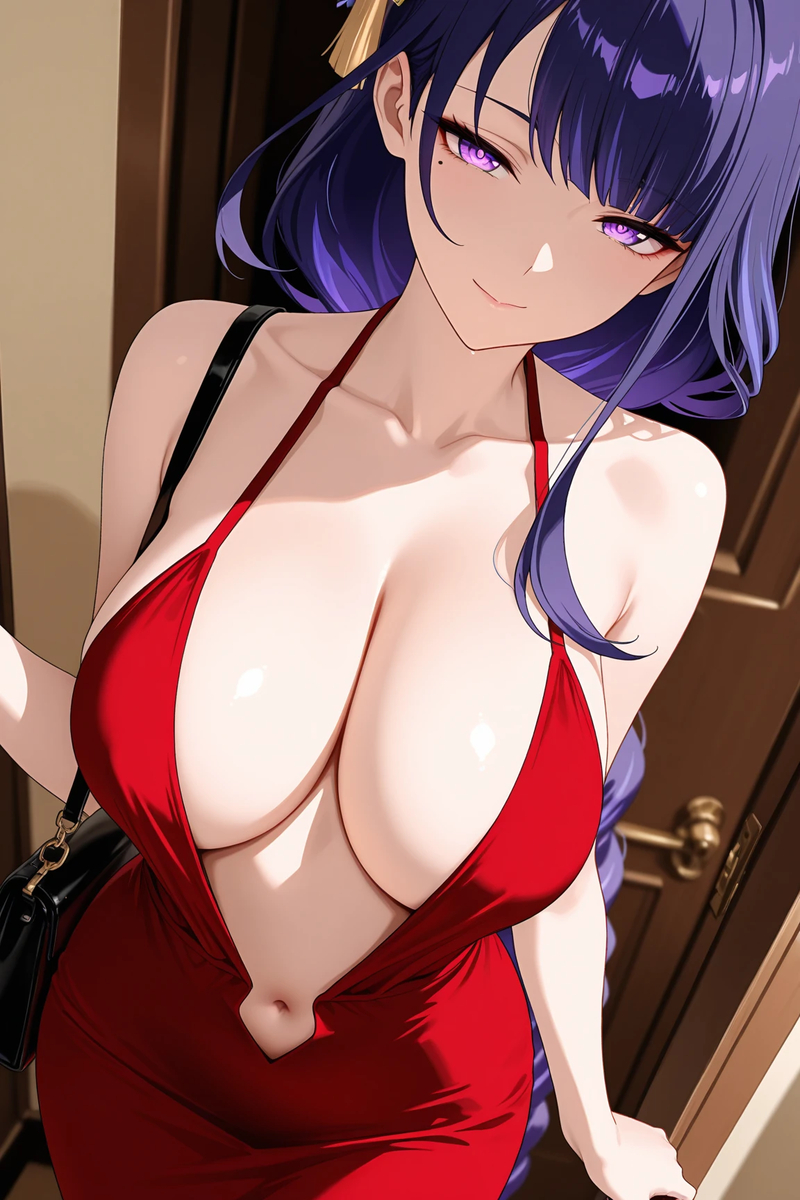 雷電将軍 Raiden Shogun 17-pixiv插画-作品交流服务