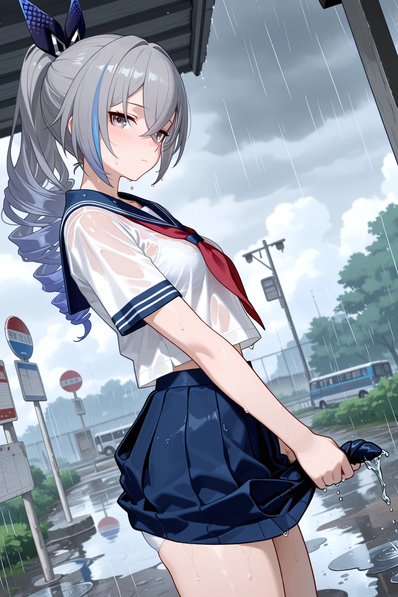 銀狼 Silver Wolf 10-pixiv插画-作品交流服务