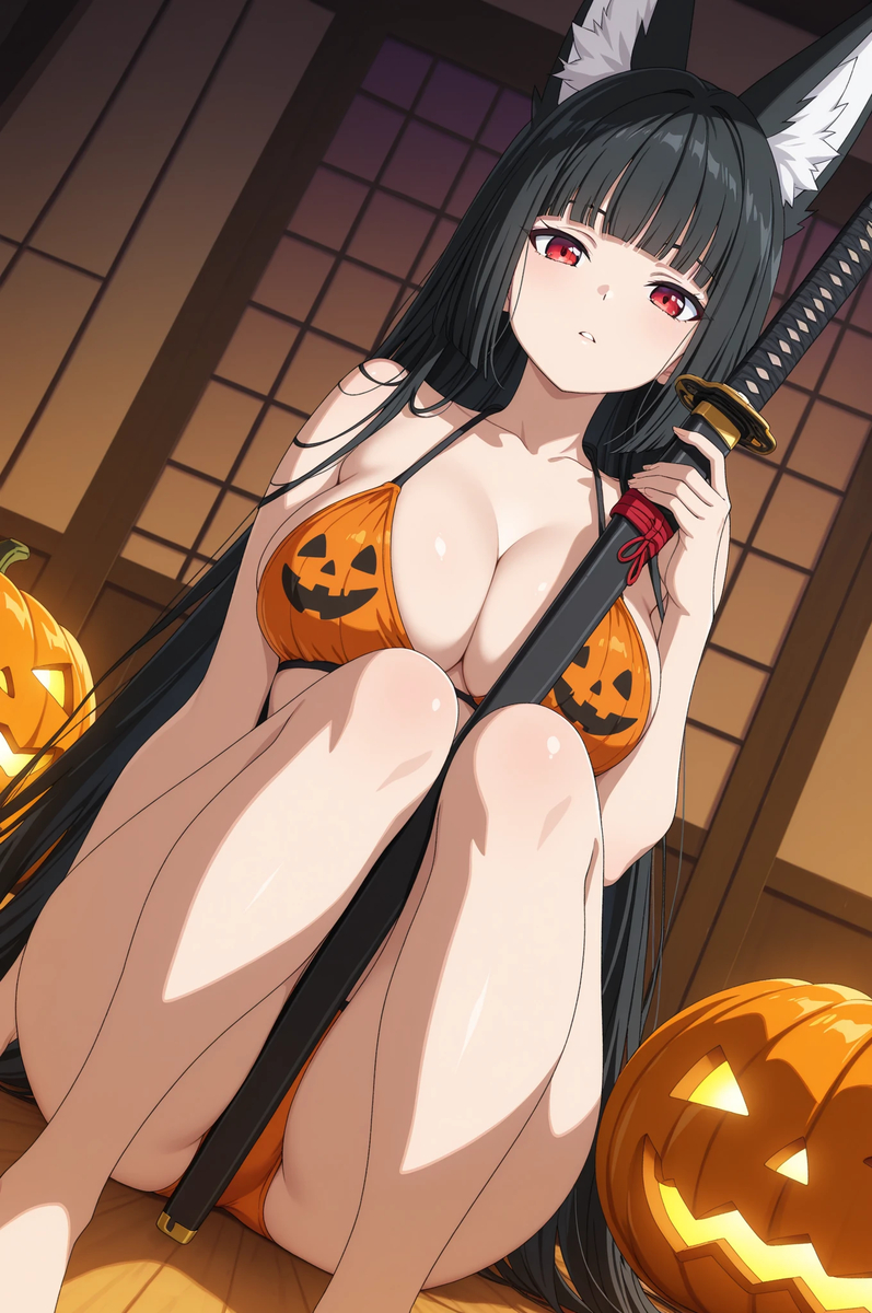 「Halloween」星見雅 Hoshimi Miyabi 5-pixiv插画-作品交流服务