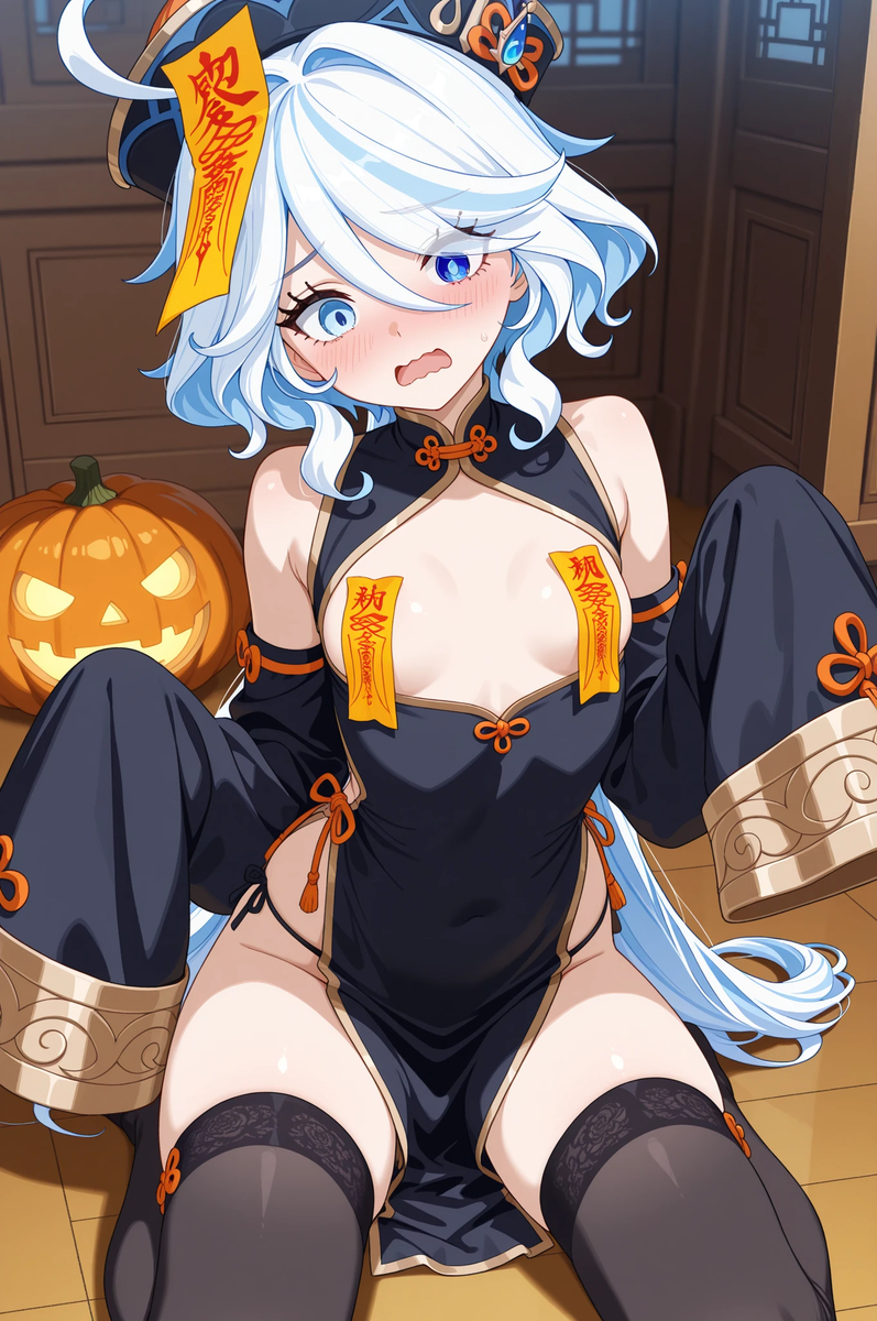 「Halloween」フリーナ Furina 13-pixiv插画-作品交流服务