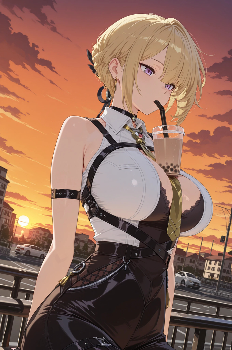 イヴリン・シェヴァリエ Evelyn Chevalier-pixiv插画-作品交流服务