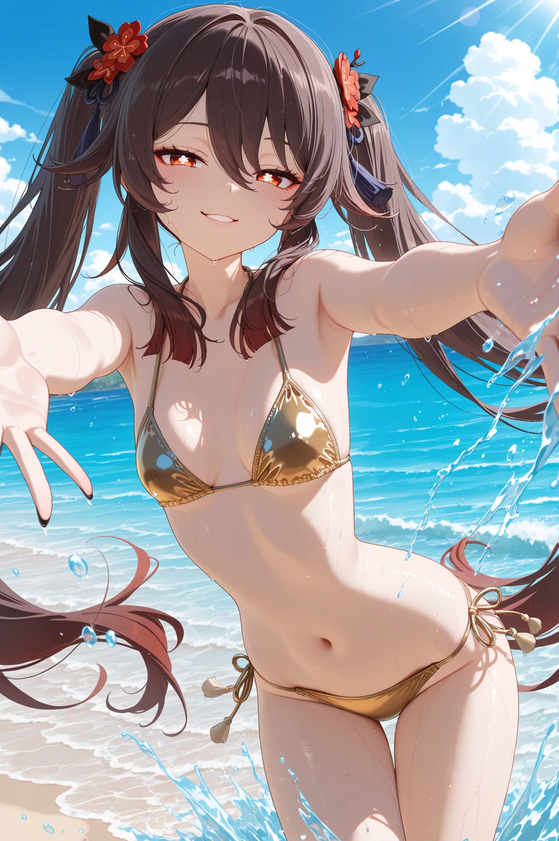 胡桃 Hu Tao 12-pixiv插画-作品交流服务