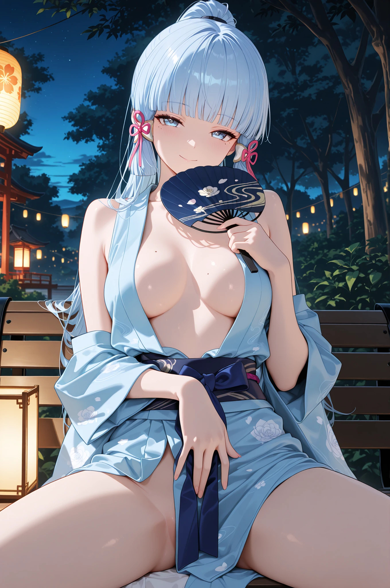 神里綾華 Kamisato Ayaka 3-pixiv插画-作品交流服务