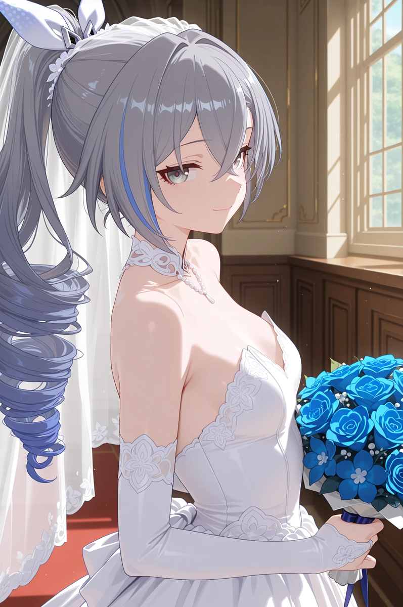 銀狼 Silver Wolf 13-pixiv插画-作品交流服务