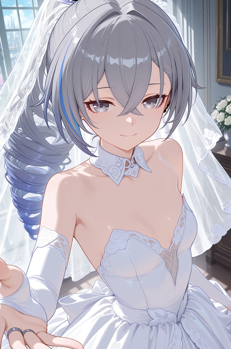 銀狼 Silver Wolf 13-pixiv插画-作品交流服务