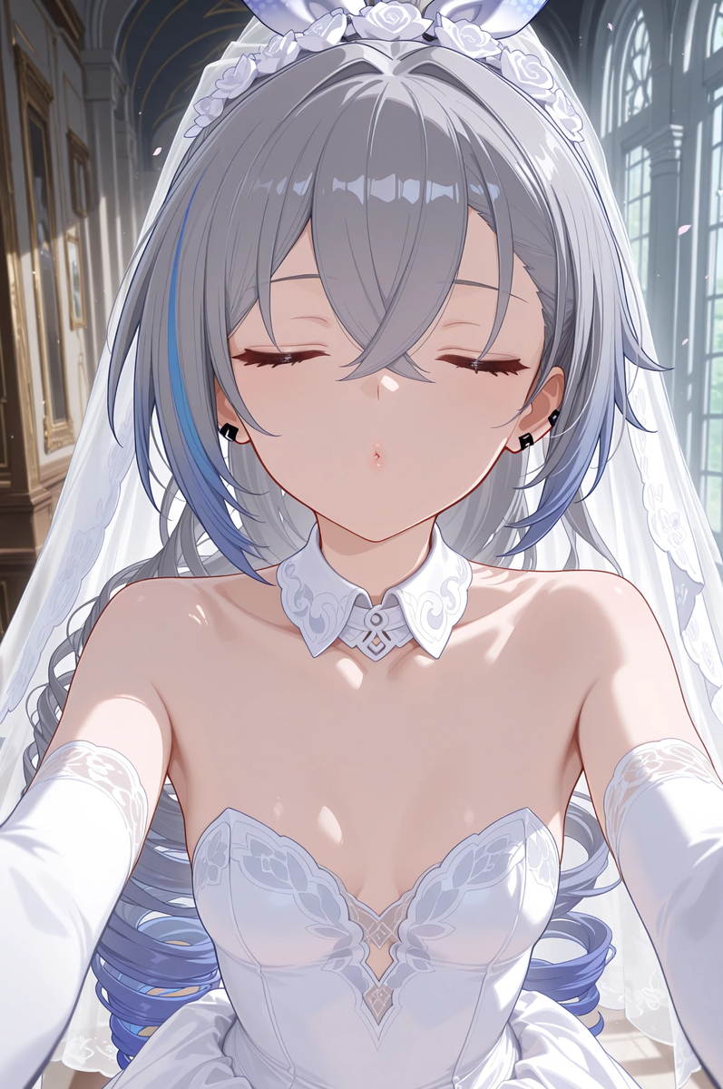 銀狼 Silver Wolf 13-pixiv插画-作品交流服务