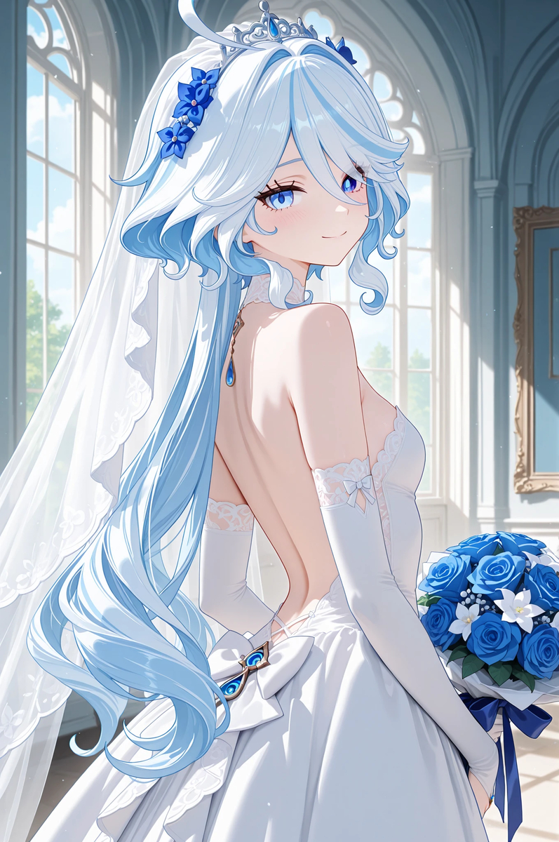 フリーナ Furina 15-pixiv插画-作品交流服务