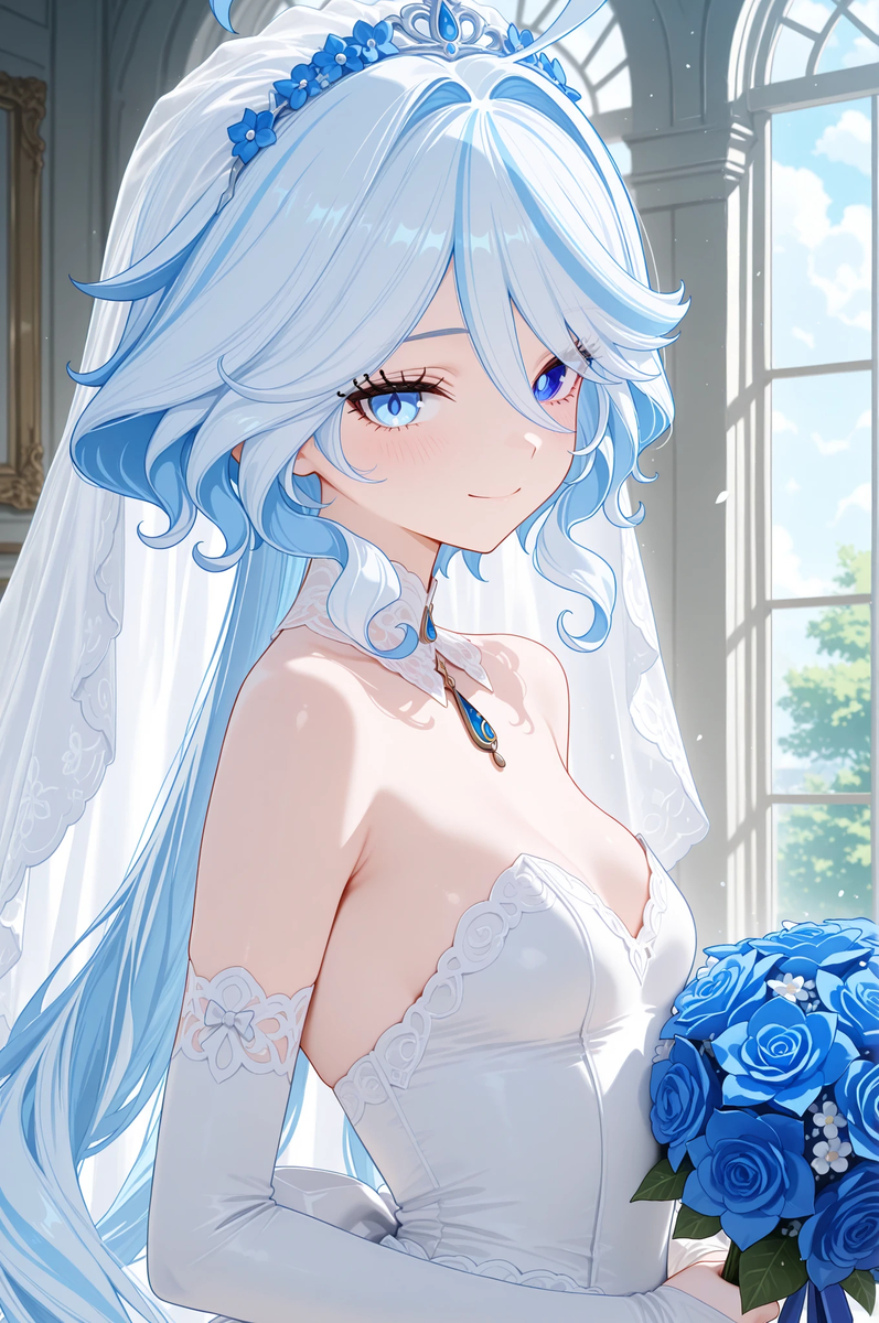 フリーナ Furina 15-pixiv插画-作品交流服务