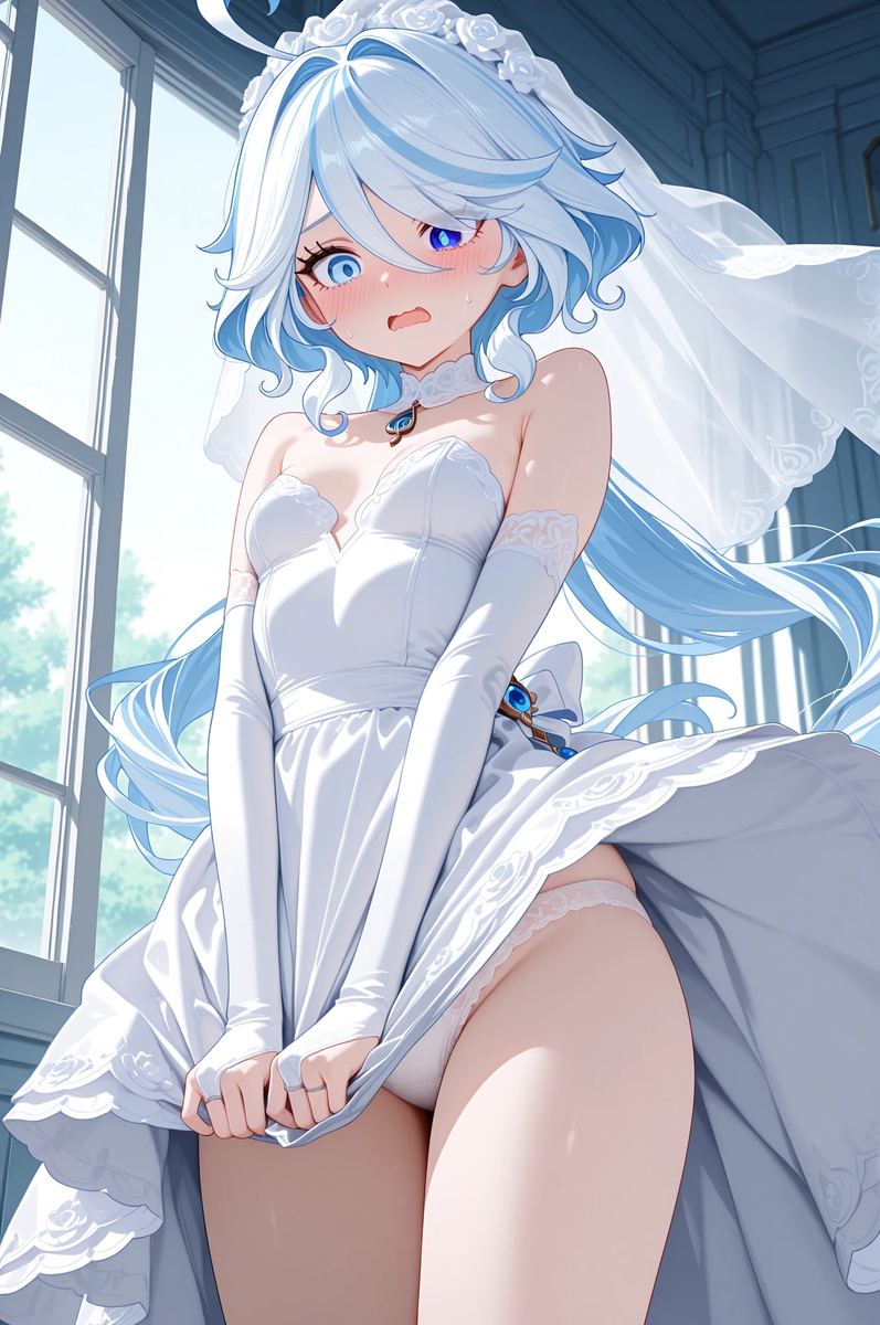 フリーナ Furina 15-pixiv插画-作品交流服务