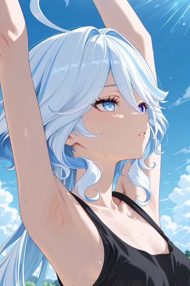 フリーナ Furina 16-pixiv插画-作品交流服务