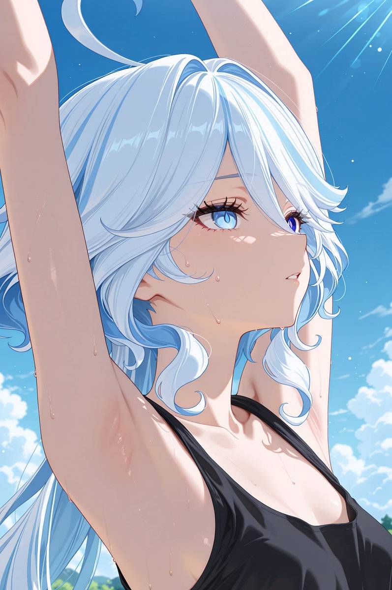 フリーナ Furina 16-pixiv插画-作品交流服务