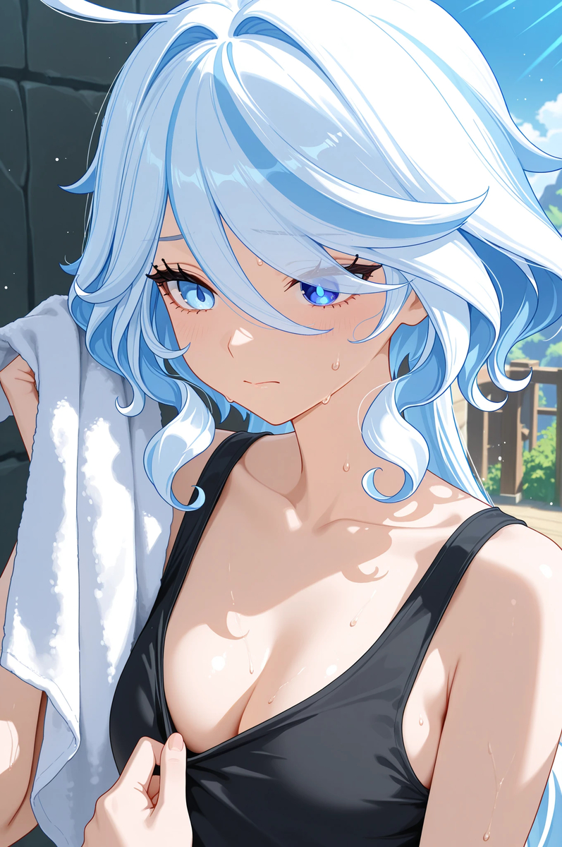 フリーナ Furina 16-pixiv插画-作品交流服务