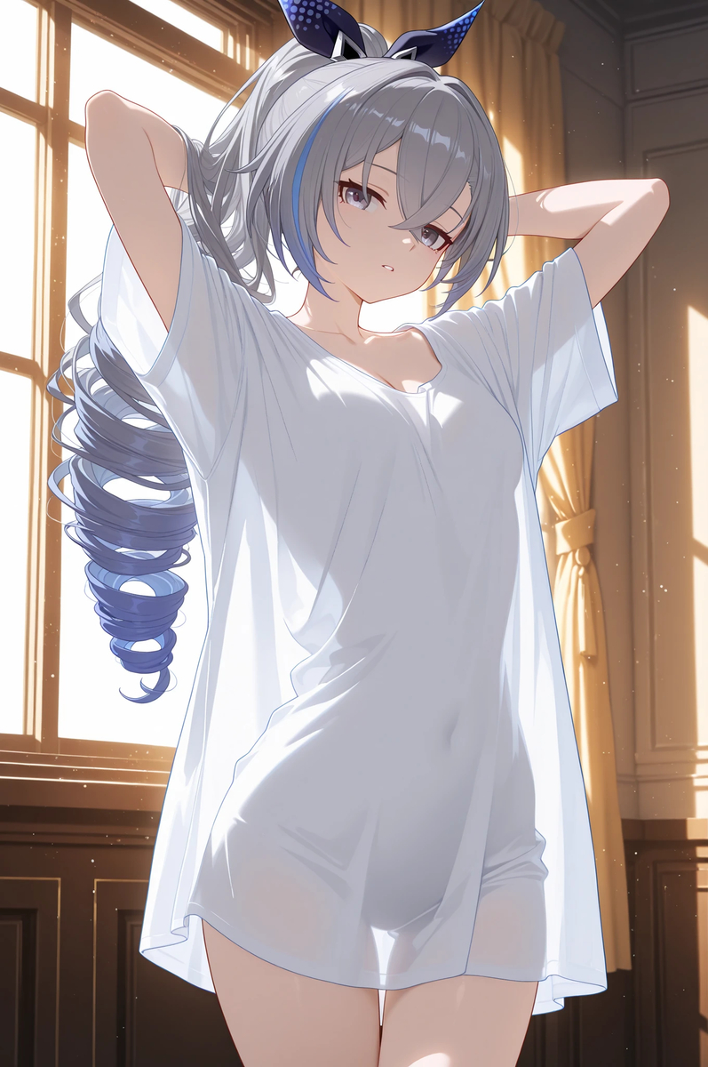 銀狼 Silver Wolf 15-pixiv插画-作品交流服务