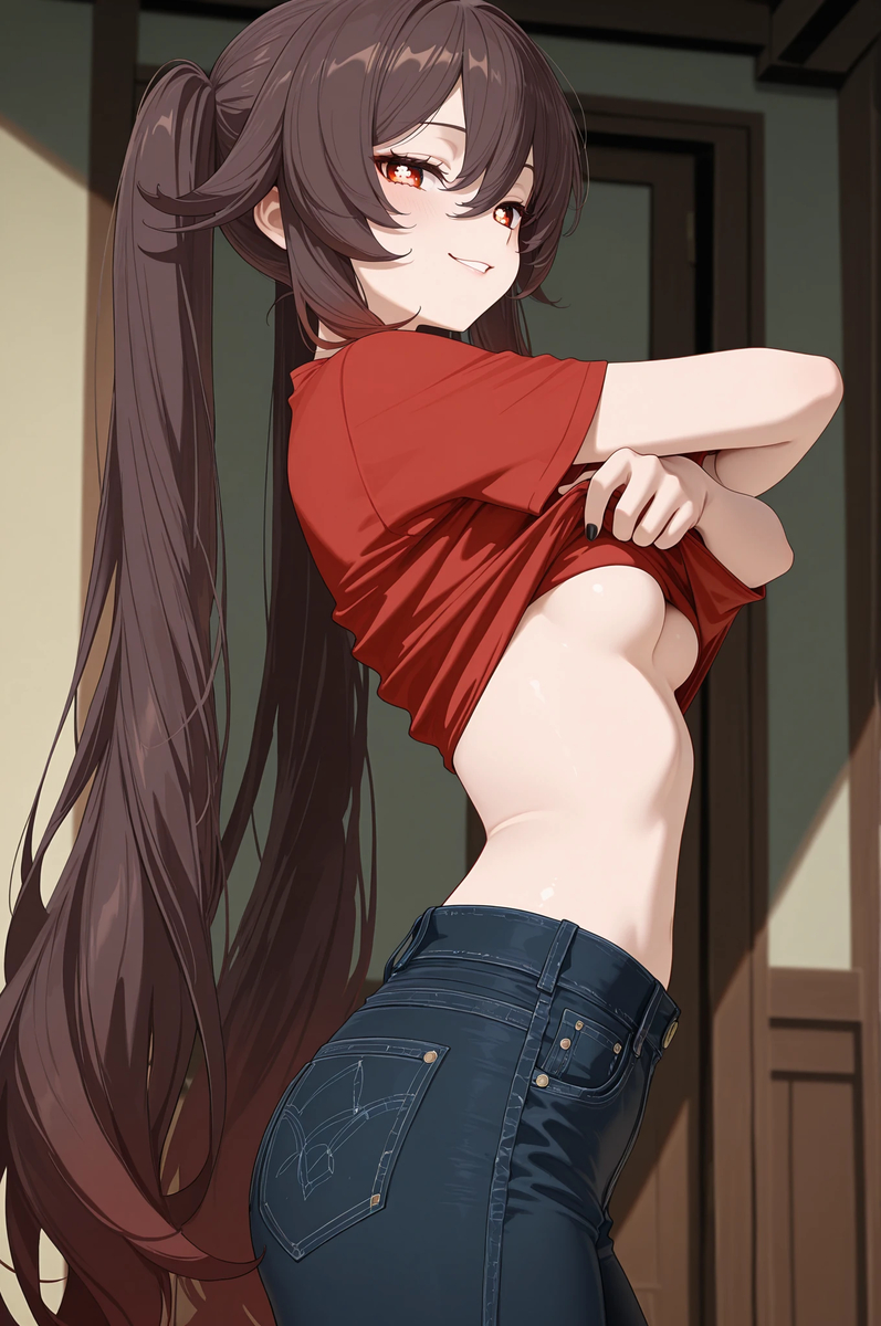 胡桃 Hu Tao 15-pixiv插画-作品交流服务