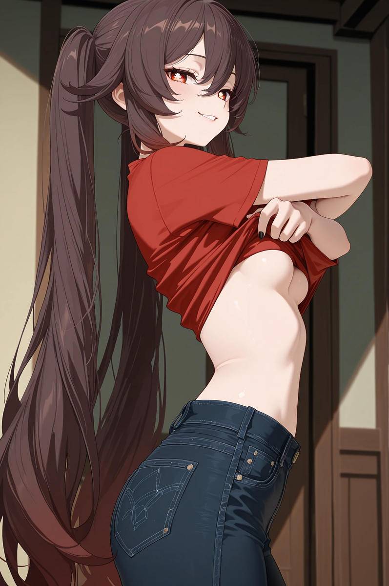 胡桃 Hu Tao 15-pixiv插画-作品交流服务