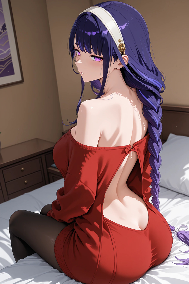 雷電将軍 Raiden Shogun 26-pixiv插画-作品交流服务