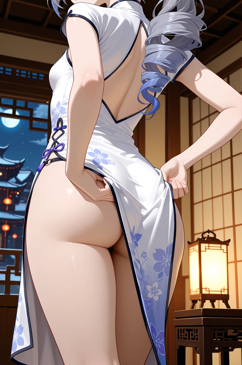 銀狼 Silver Wolf 18-pixiv插画-作品交流服务