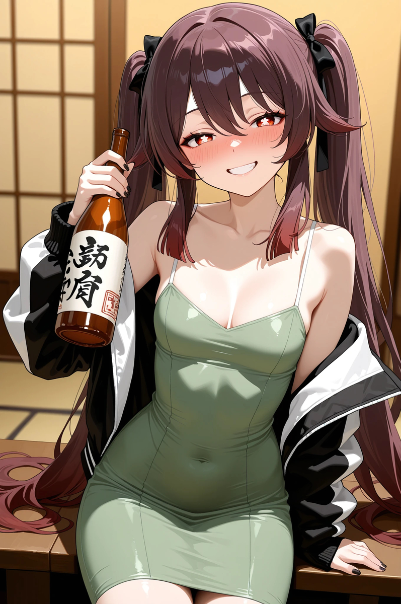 胡桃 Hu Tao 17-pixiv插画-作品交流服务