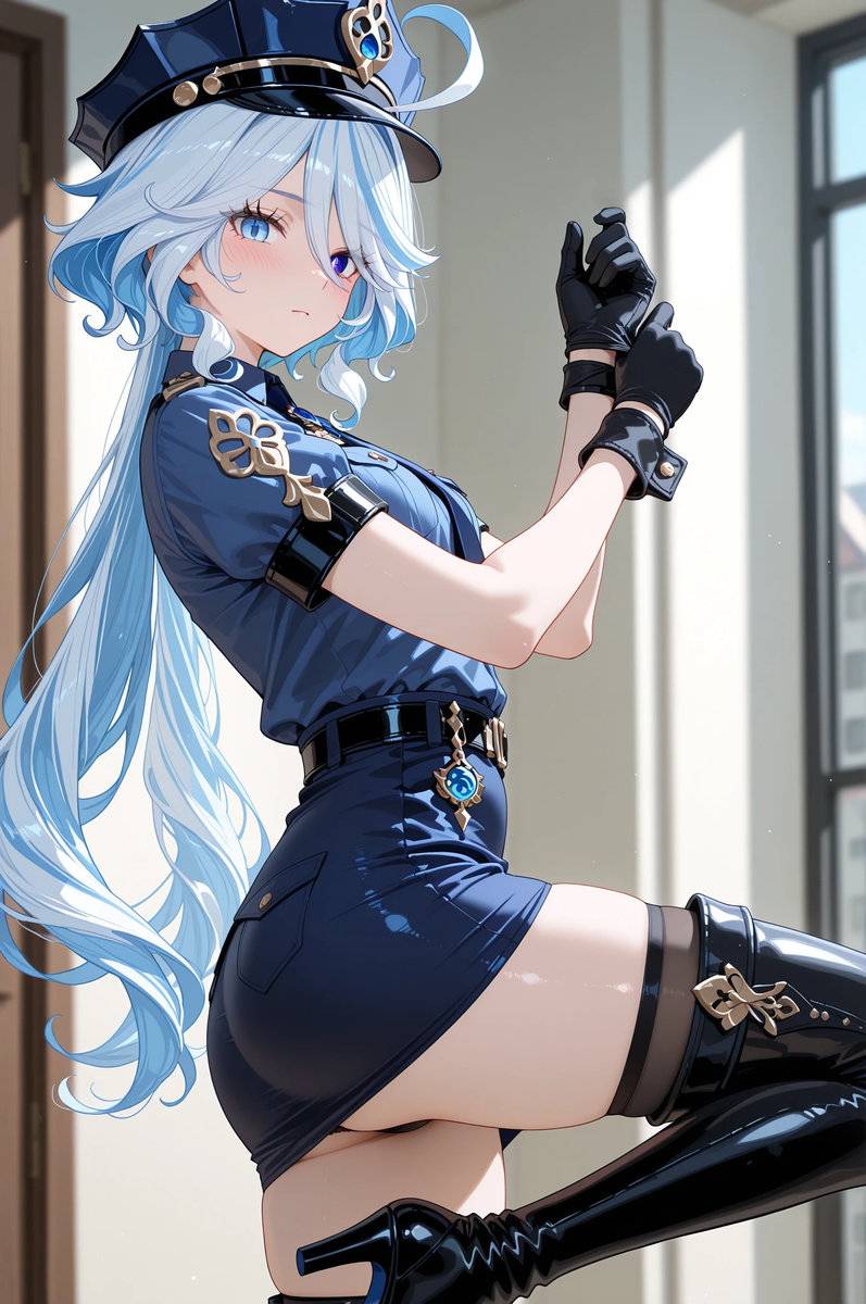 フリーナ Furina 19-pixiv插画-作品交流服务