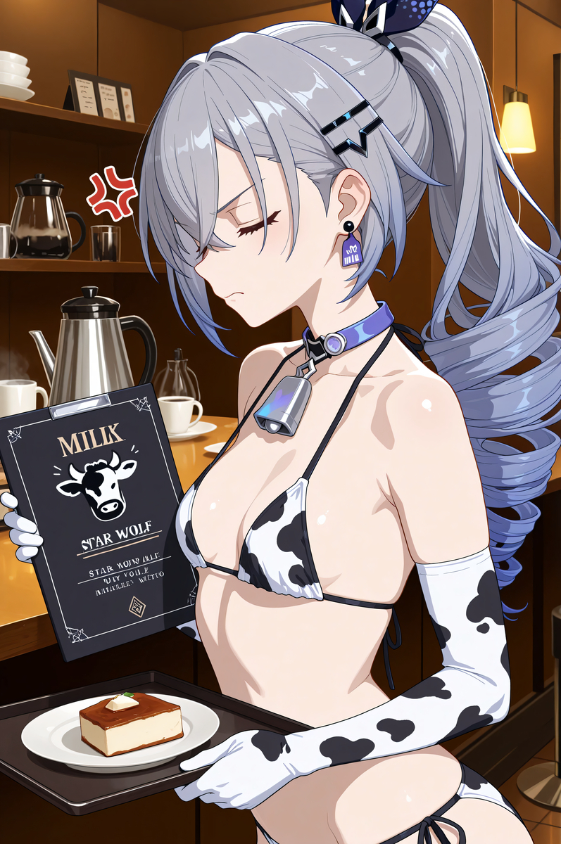 銀狼 Silver Wolf 22-pixiv插画-作品交流服务