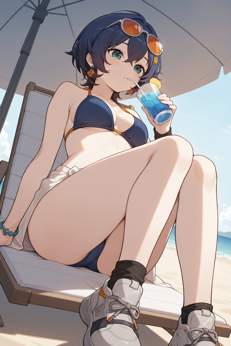 Belle ⛱️🌞-pixiv插画-作品交流服务