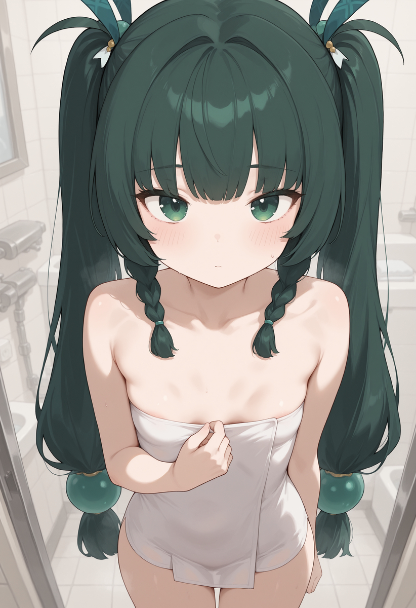 Qingyi After Work🚿 🛀-pixiv插画-作品交流服务