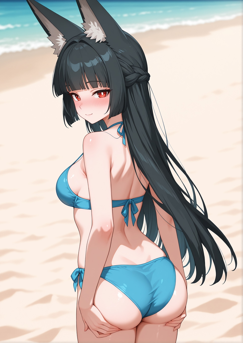 Hoshimi Miyabi ⛱️-pixiv插画-作品交流服务