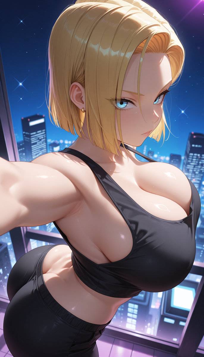 图片[4]-Android 18😍-pixiv插画-作品交流服务