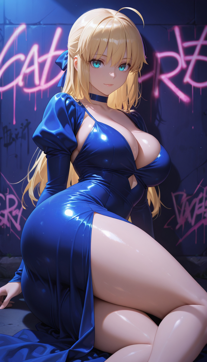 Saber😍 | Fate-pixiv插画-作品交流服务