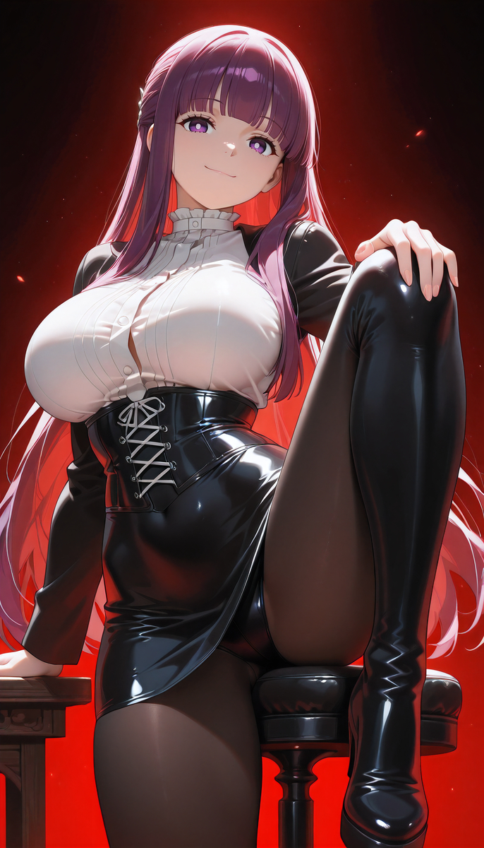 Fern😍 | Frieren: Beyond Journey-pixiv插画-作品交流服务