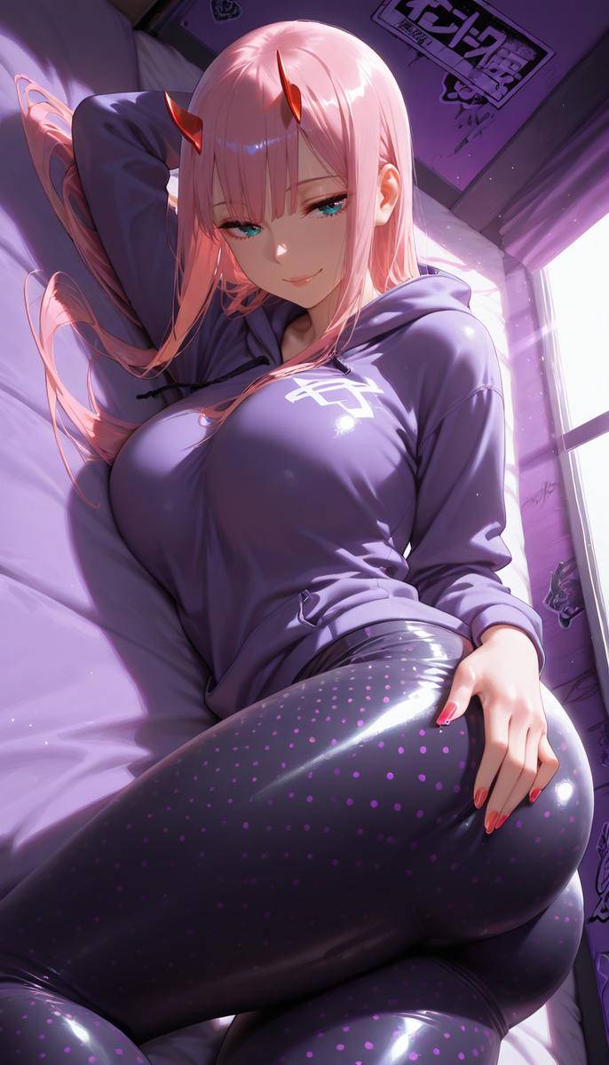 Zero Two😍-pixiv插画-作品交流服务