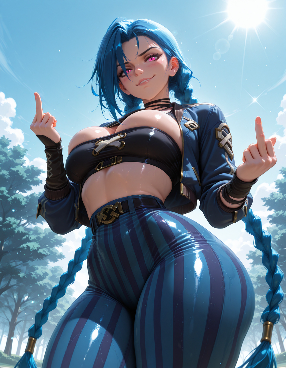 Jinxx 😍Arcane-pixiv插画-作品交流服务