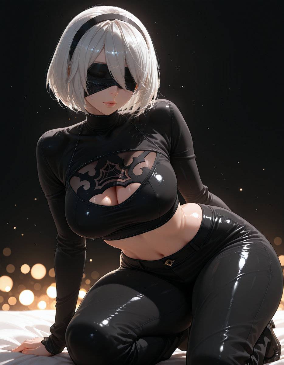 图片[3]-YoRHa No.2 Type B (2B)😍-pixiv插画-作品交流服务