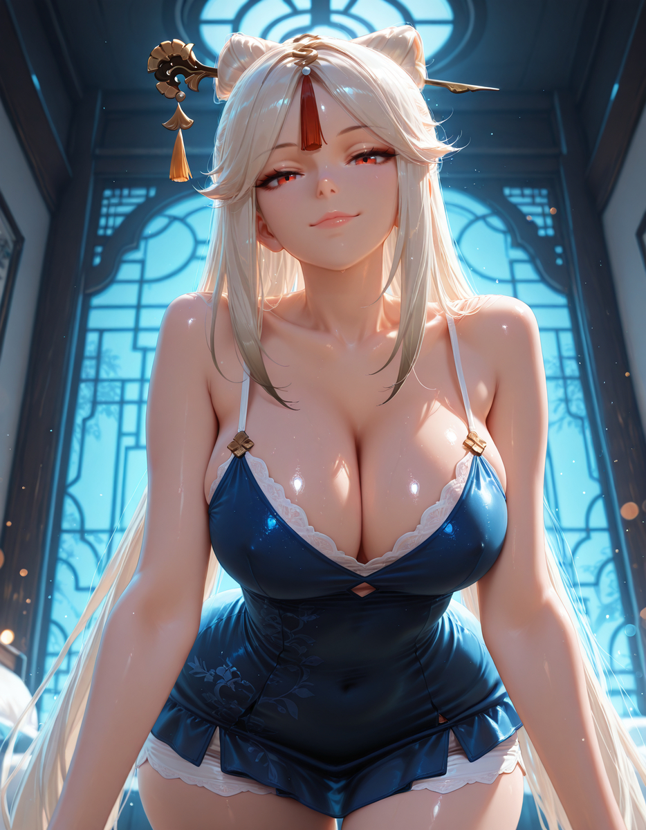 Ningguang😍 | Genshin Impact-pixiv插画-作品交流服务