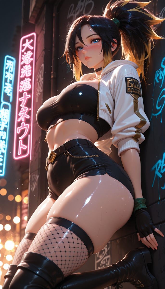 Akali😍 | League of Legends-pixiv插画-作品交流服务